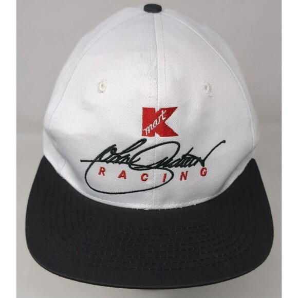 Vintage Kmart Racing Team Snapback Baseball Hat Cap Nascar 80s 90s John Andretti - Picture 1 of 6